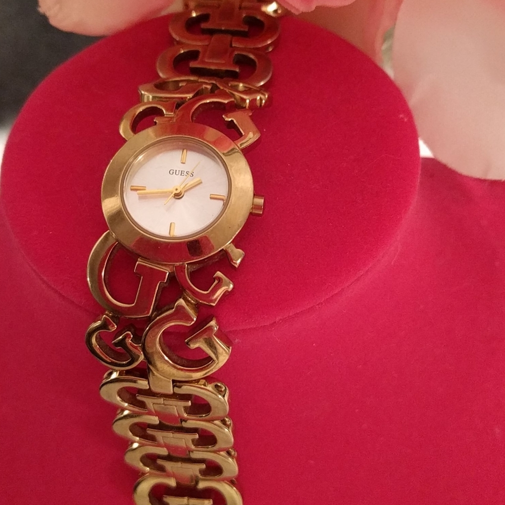 Guess gold watch